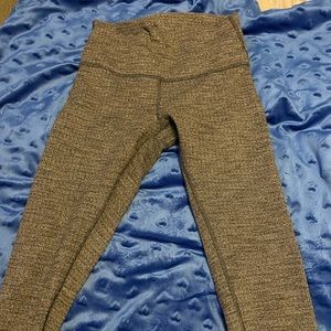 Lululemon Wunder under size 6 gray full length